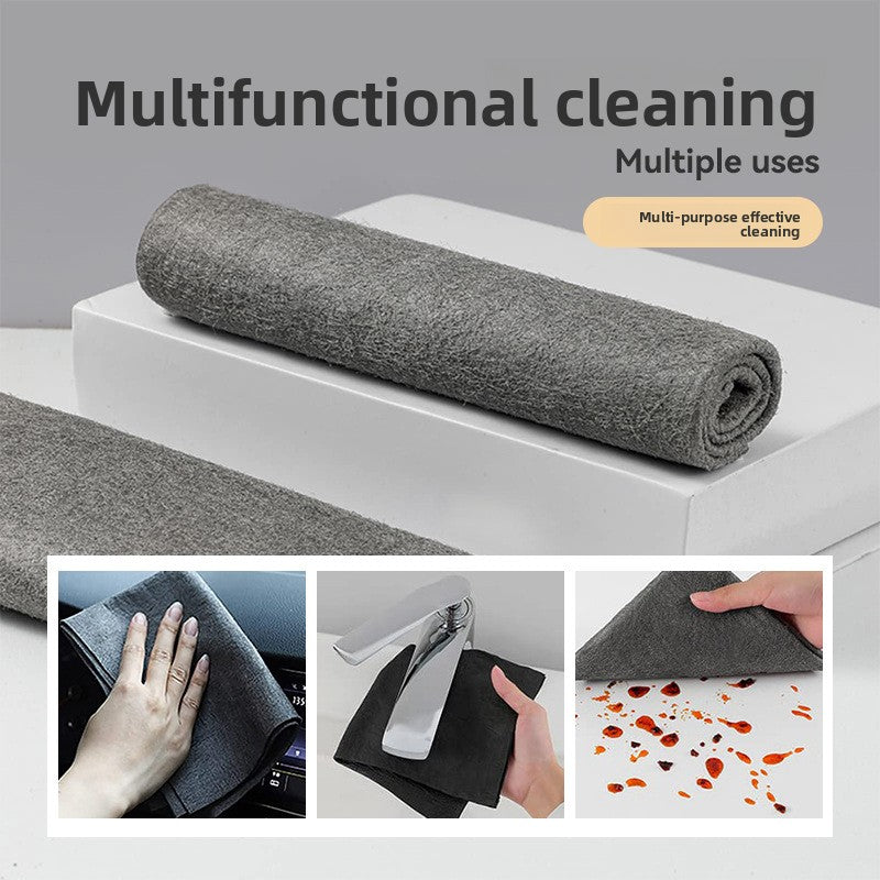 Thickened Microfiber Mirror Cleaning Cloth