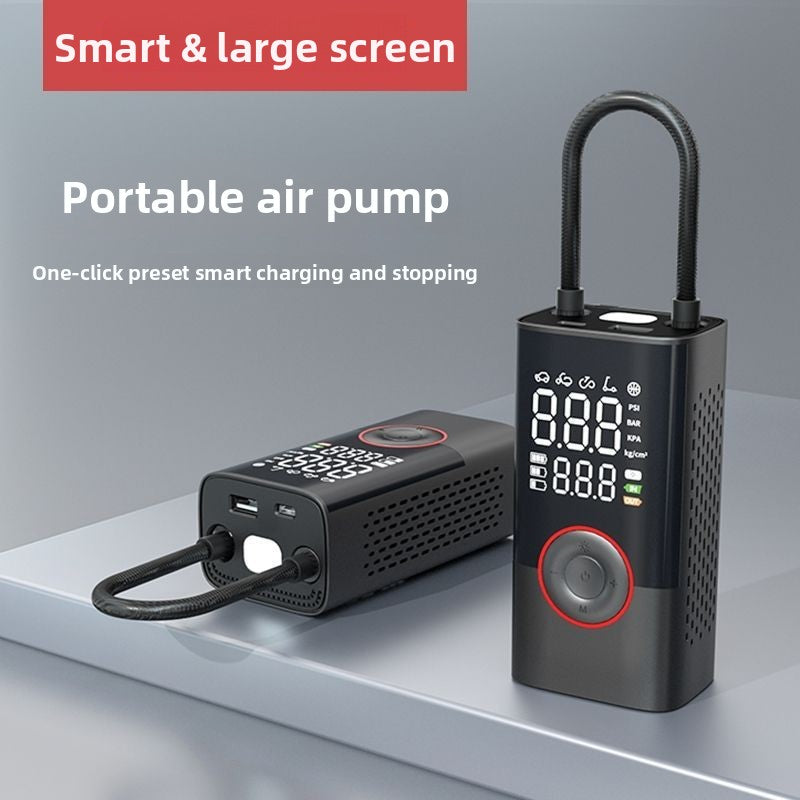 Portable and rechargeable pump