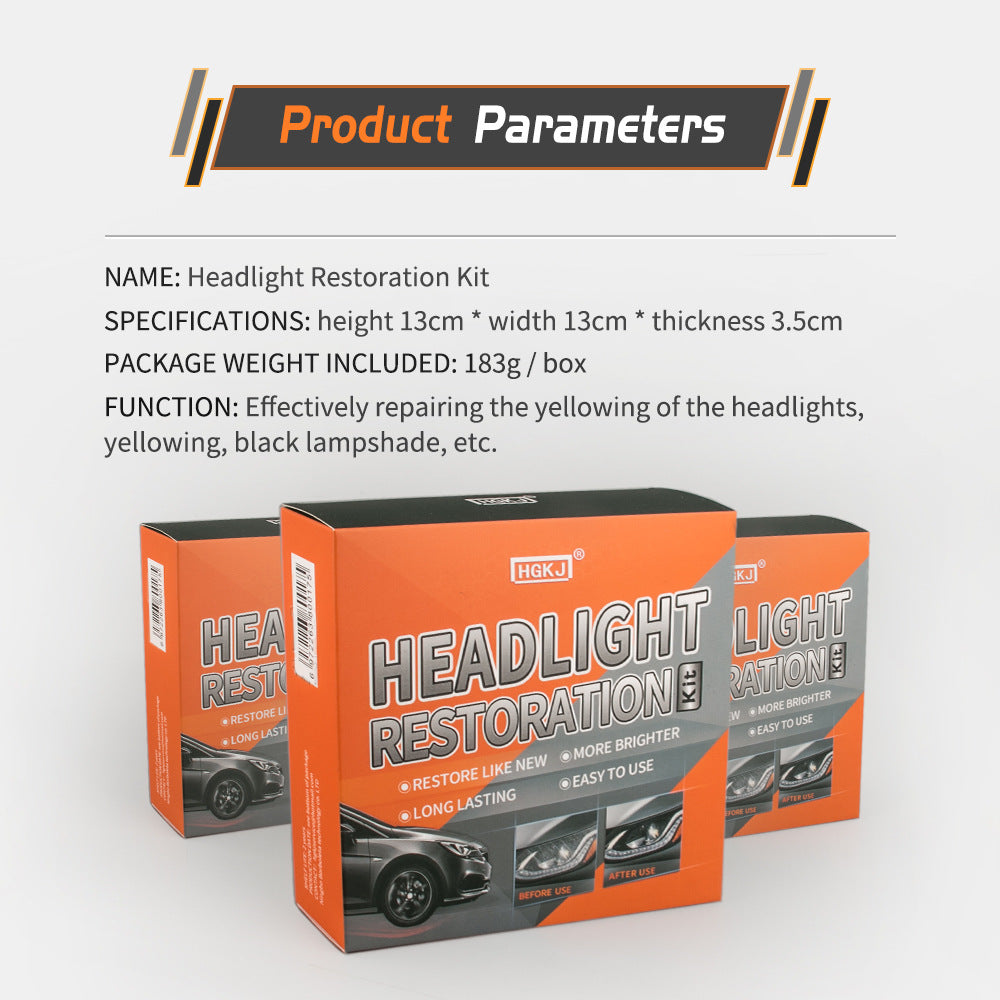 Headlight Restoration Kit | Headlight Refresher Kit