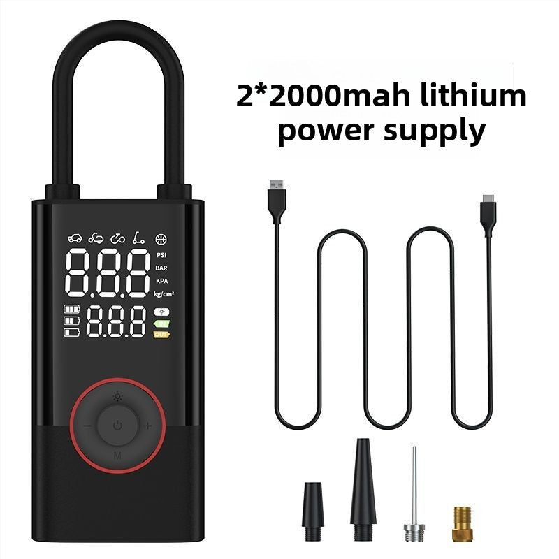 Portable and rechargeable pump