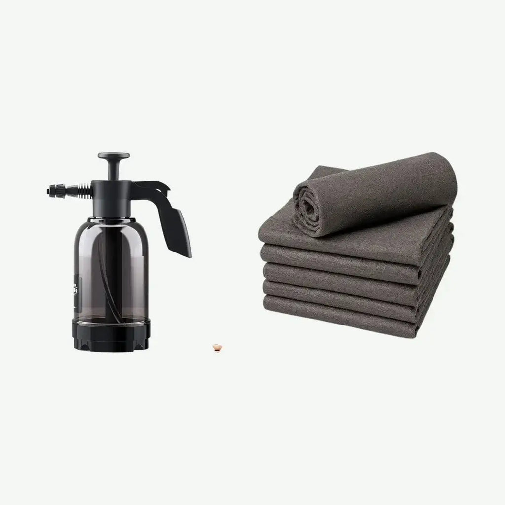 Foam Sprayer + Microfiber Cloth Combo - MotorMint