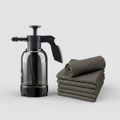 Foam Sprayer + Microfiber Cloth Combo - MotorMint
