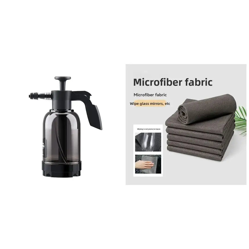 Foam Sprayer + Microfiber Cloth Combo - MotorMint