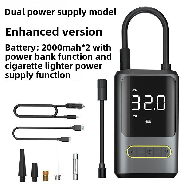 Portable Wireless Air Pump for Tires - MotorMint