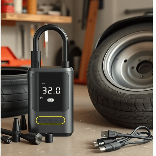 Portable Wireless Air Pump for Tires - MotorMint